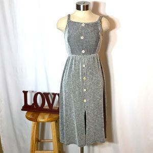 Medium black and white summer dress